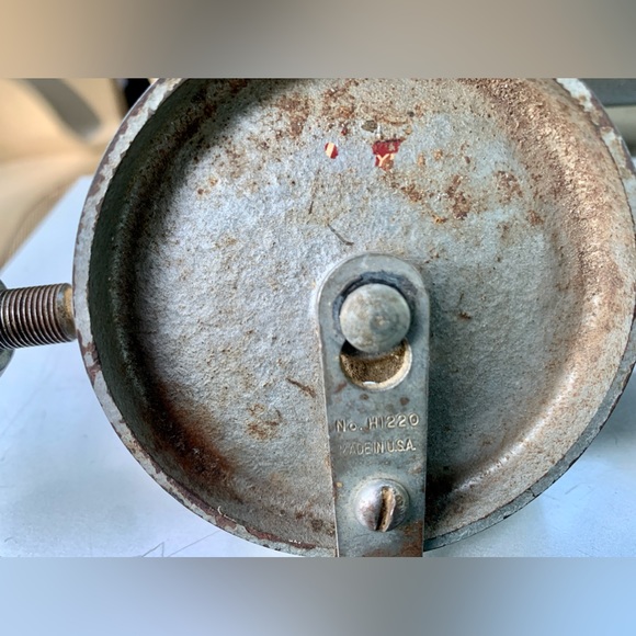 Mid Century Vintage Stanley Handyman Handheld Manual Eggbeater Drill H1220 - Picture 3 of 16